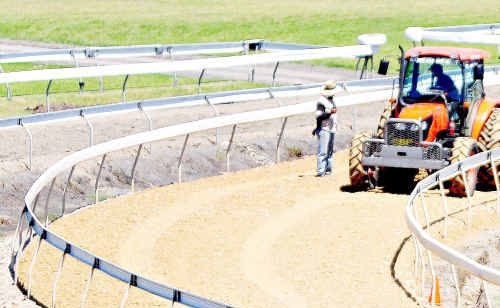 Costly: Coffs Harbour’s Pro-Ride track is relieving some of the pressure on grass racing surfaces. Costly: Coffs Harbour’s Pro-Ride track is relieving some of the pressure on grass racing surfaces.